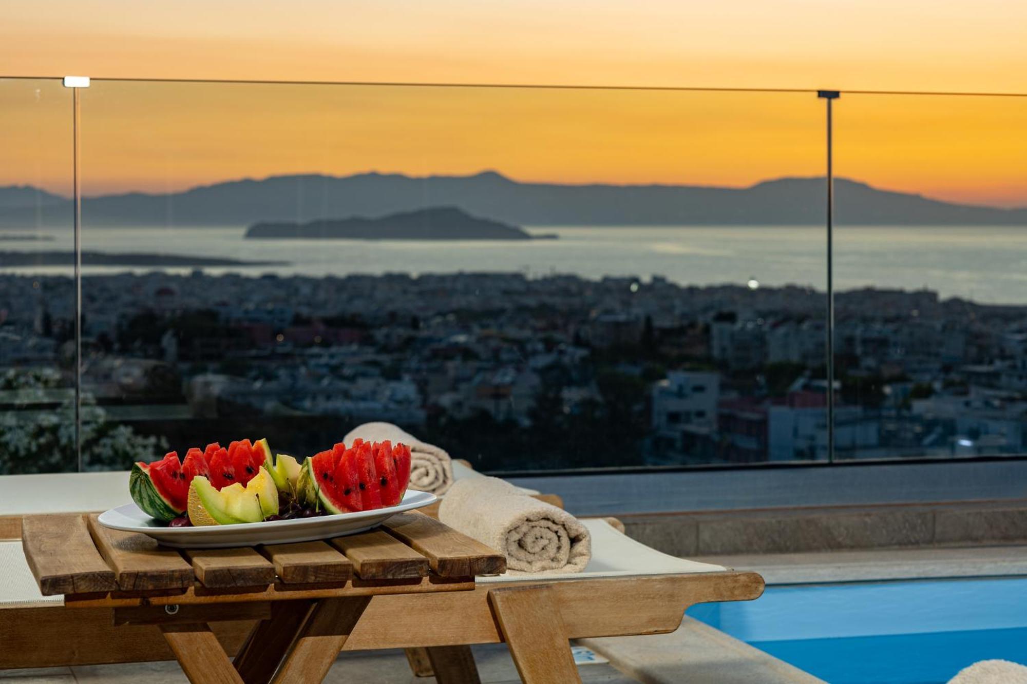 Karmilos Hill Villa Chania  Luaran gambar