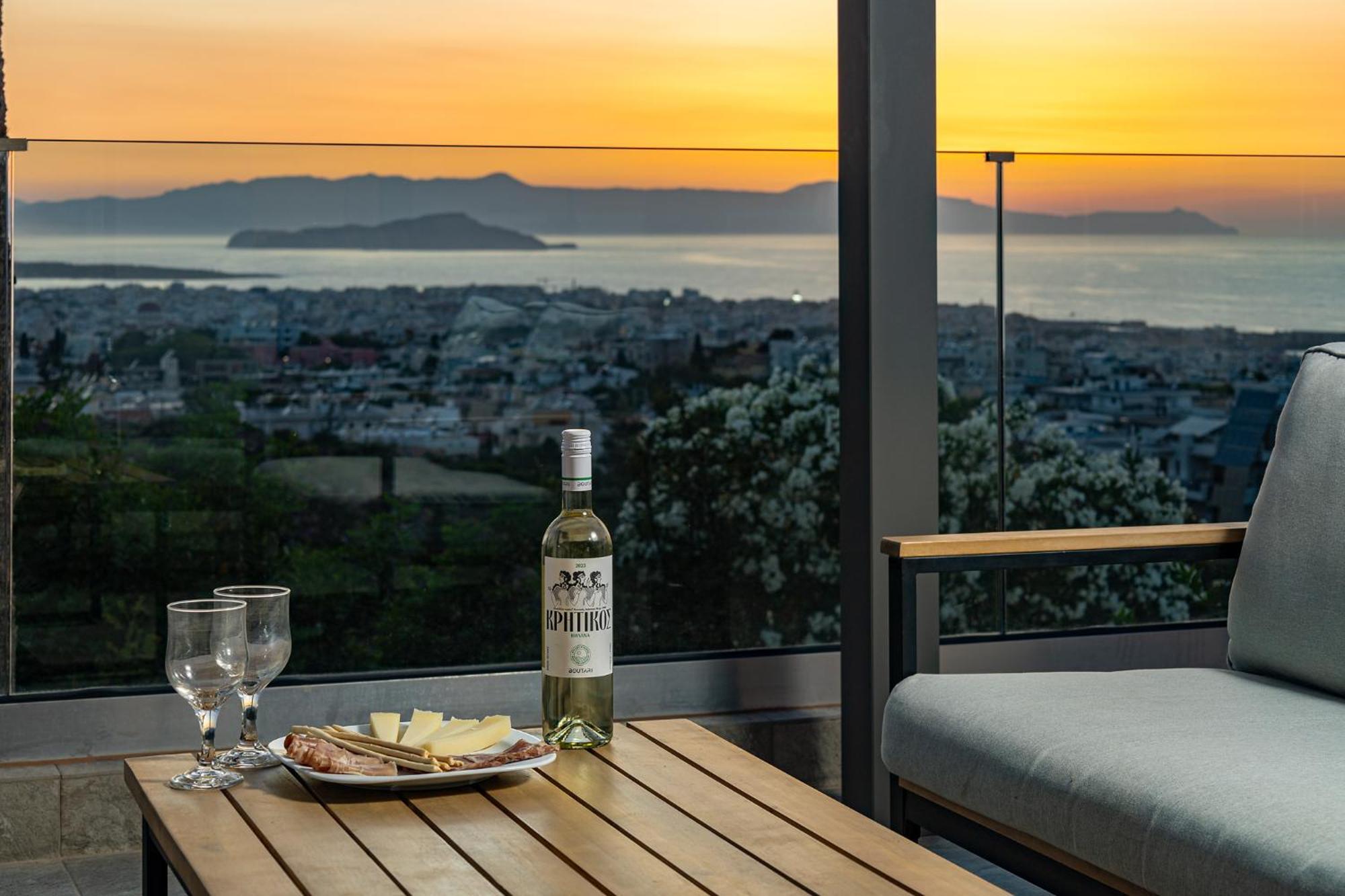 Karmilos Hill Villa Chania  Luaran gambar