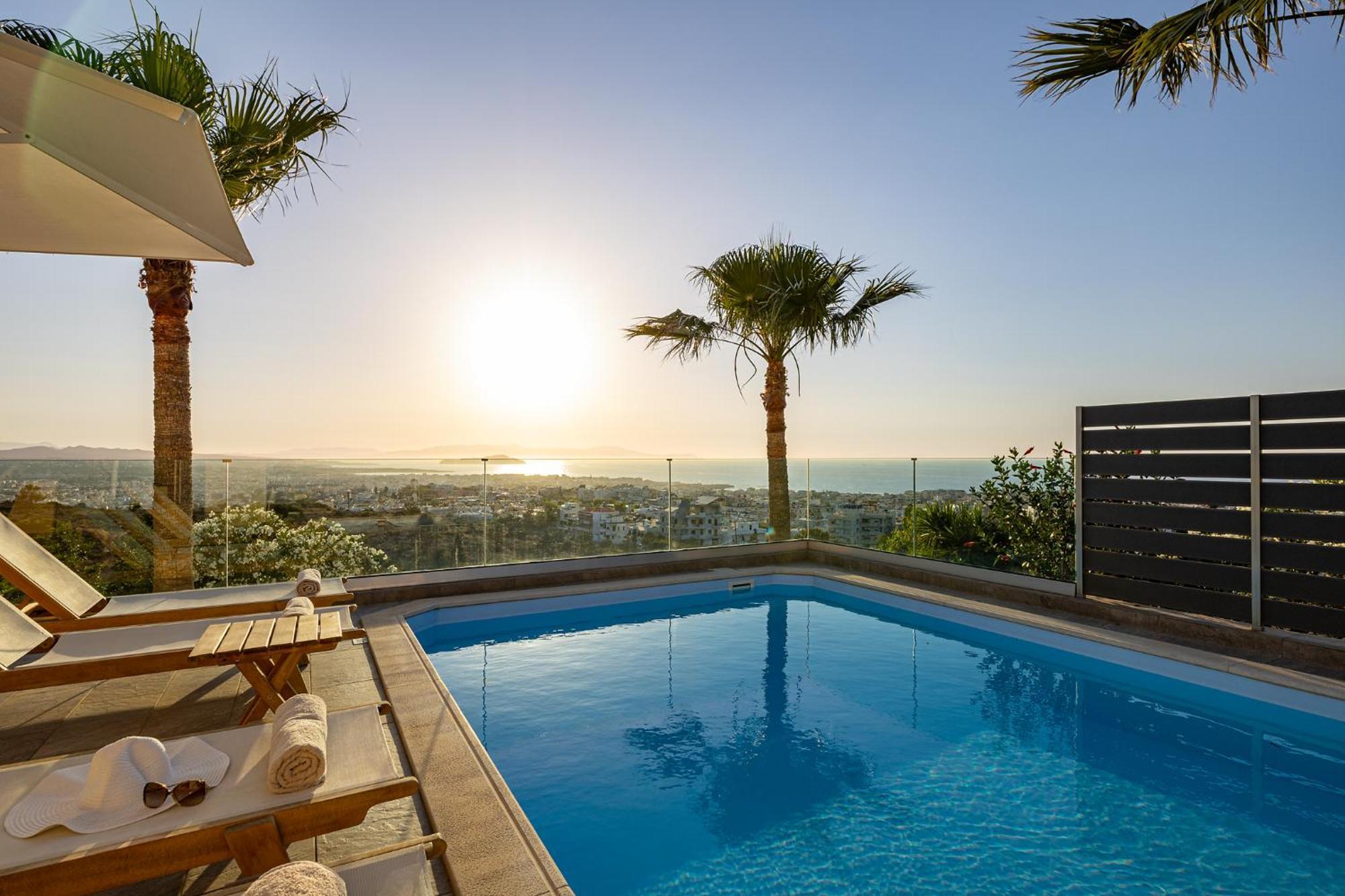 Karmilos Hill Villa Chania  Luaran gambar