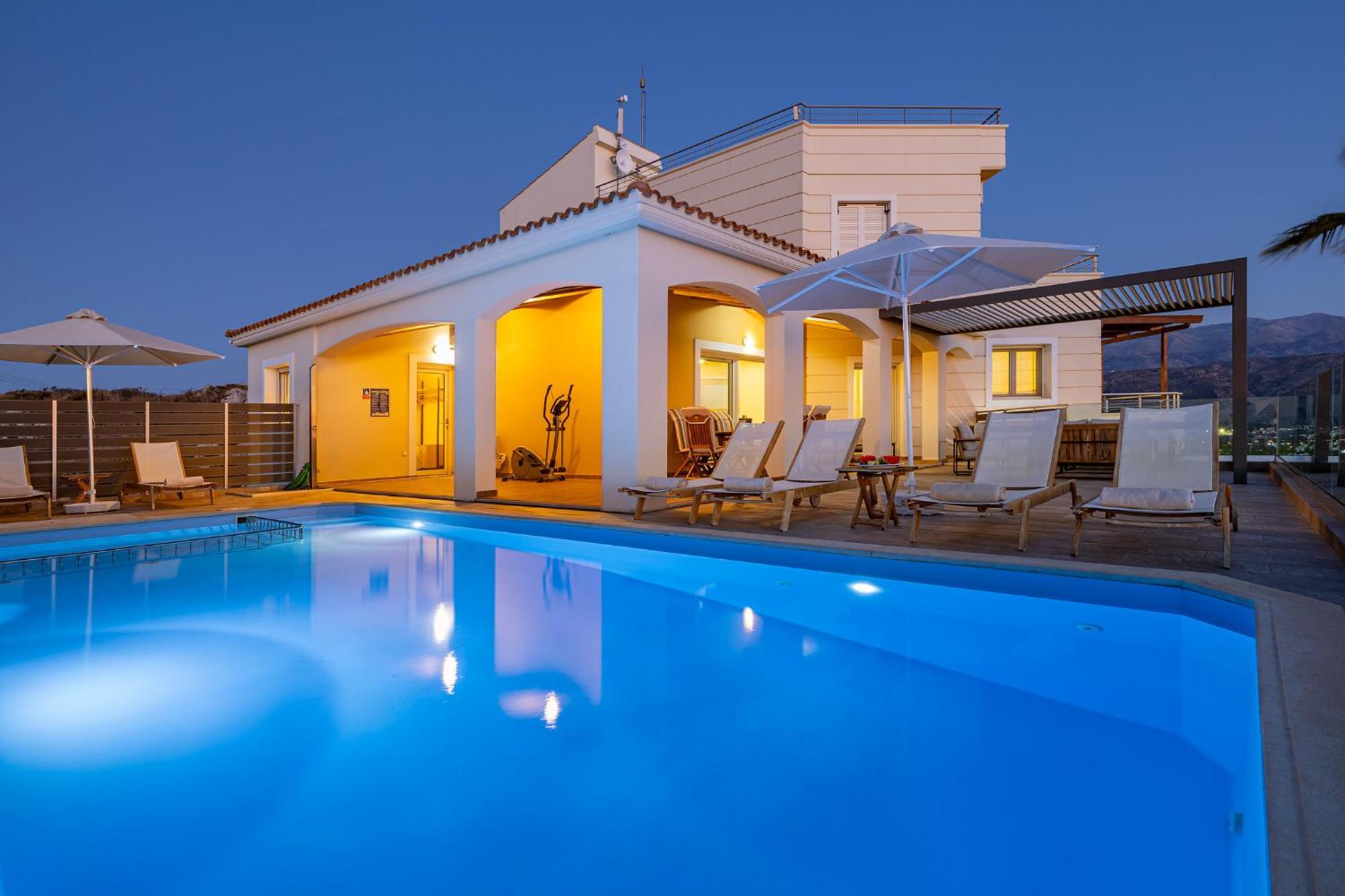 Karmilos Hill Villa Chania  Luaran gambar