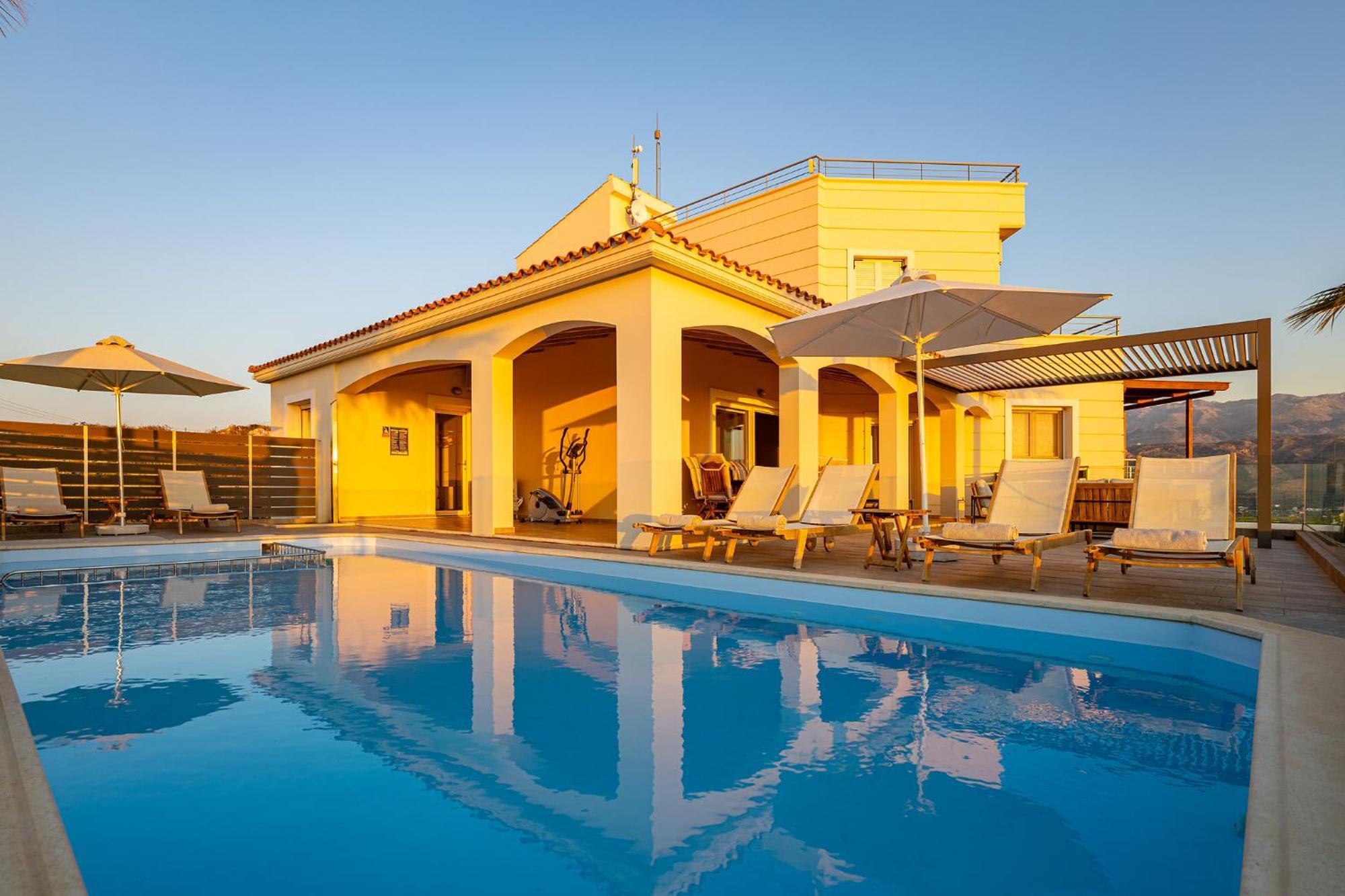 Karmilos Hill Villa Chania  Luaran gambar