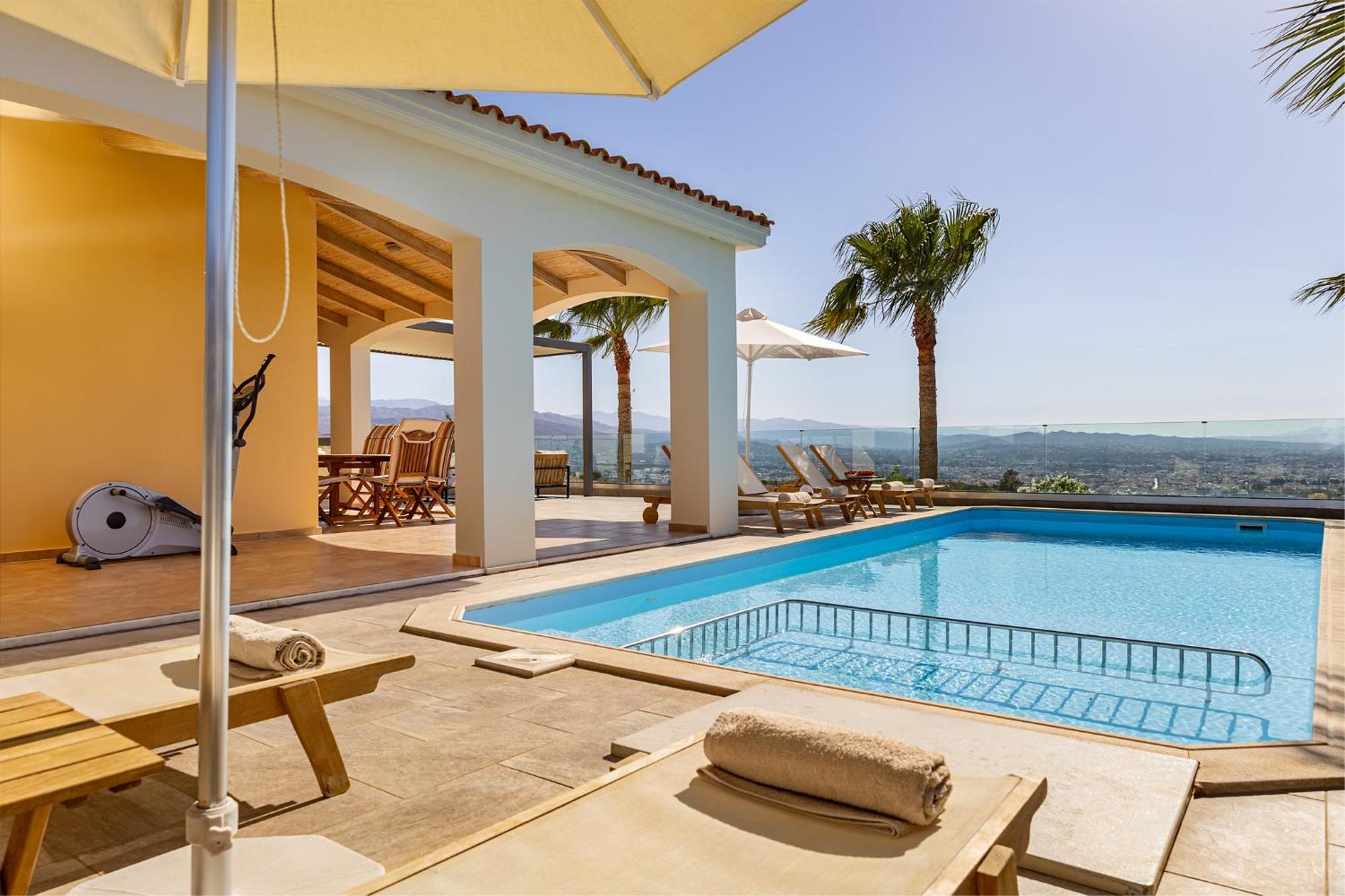 Karmilos Hill Villa Chania  Luaran gambar