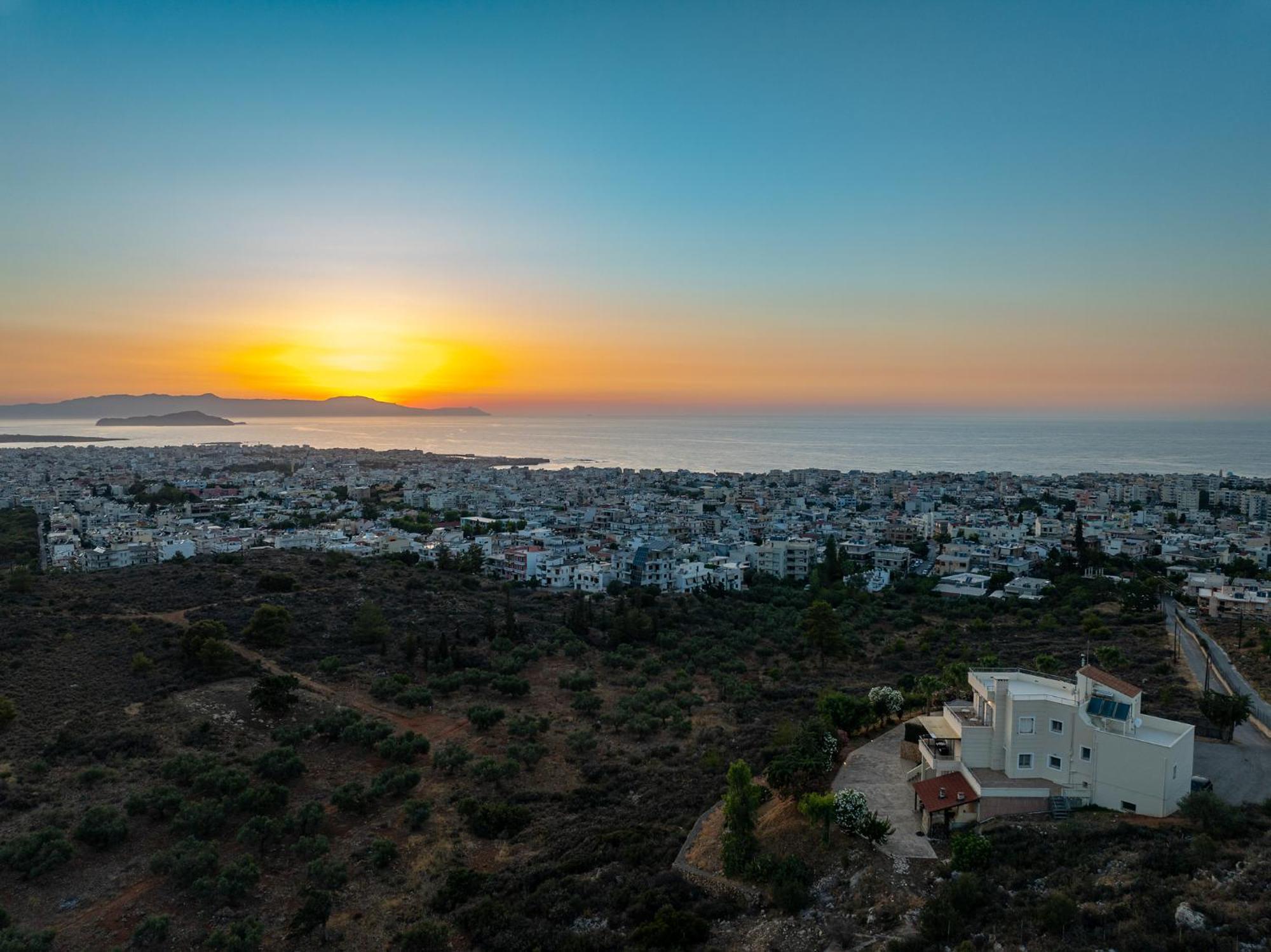 Karmilos Hill Villa Chania  Luaran gambar