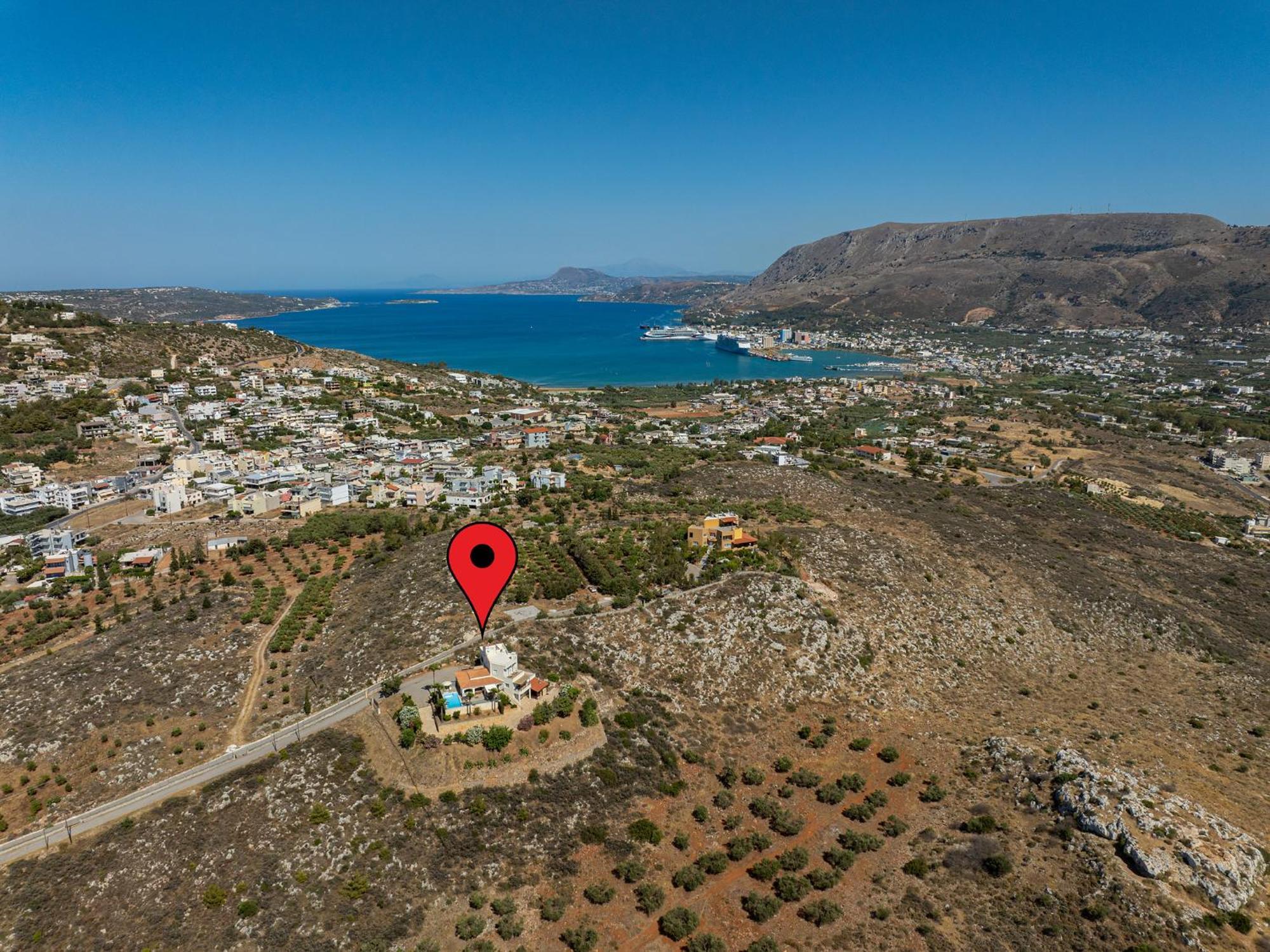 Karmilos Hill Villa Chania  Luaran gambar