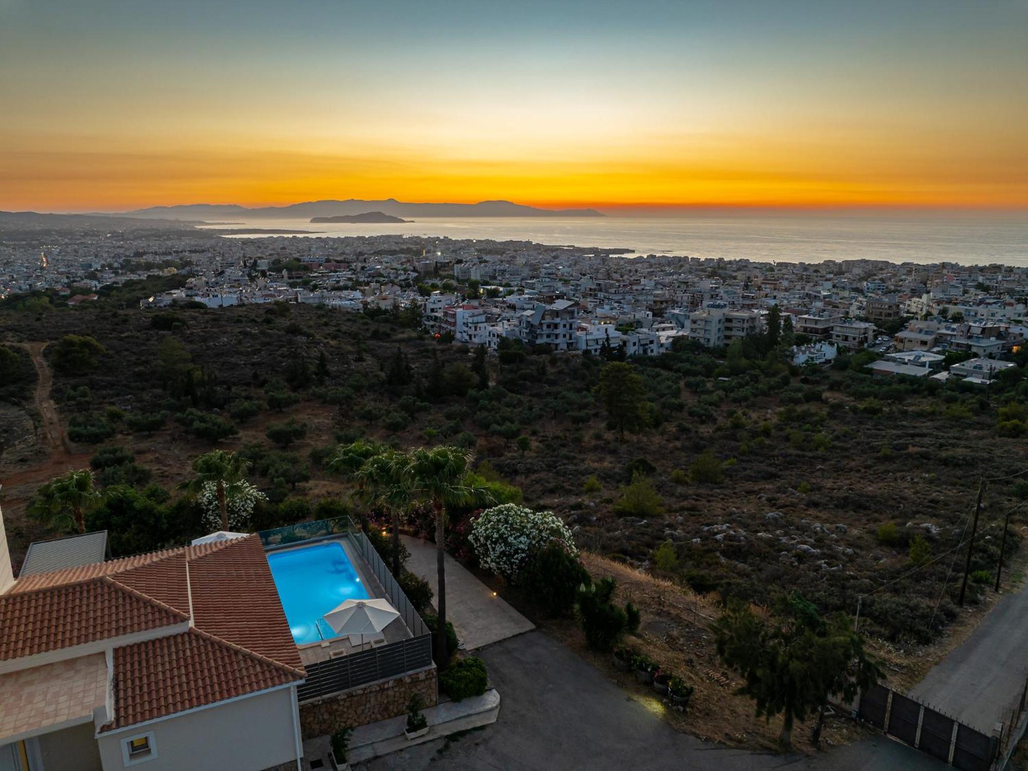Karmilos Hill Villa Chania  Luaran gambar