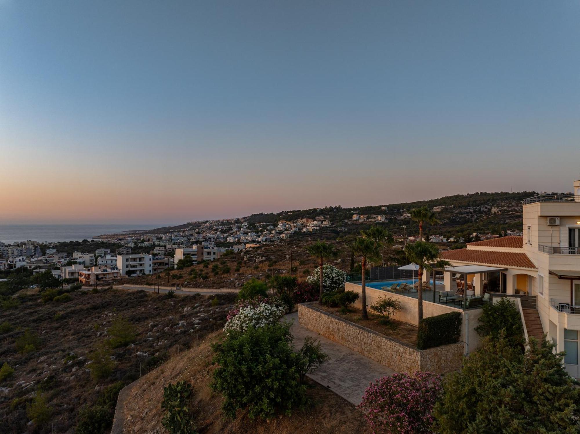Karmilos Hill Villa Chania  Luaran gambar
