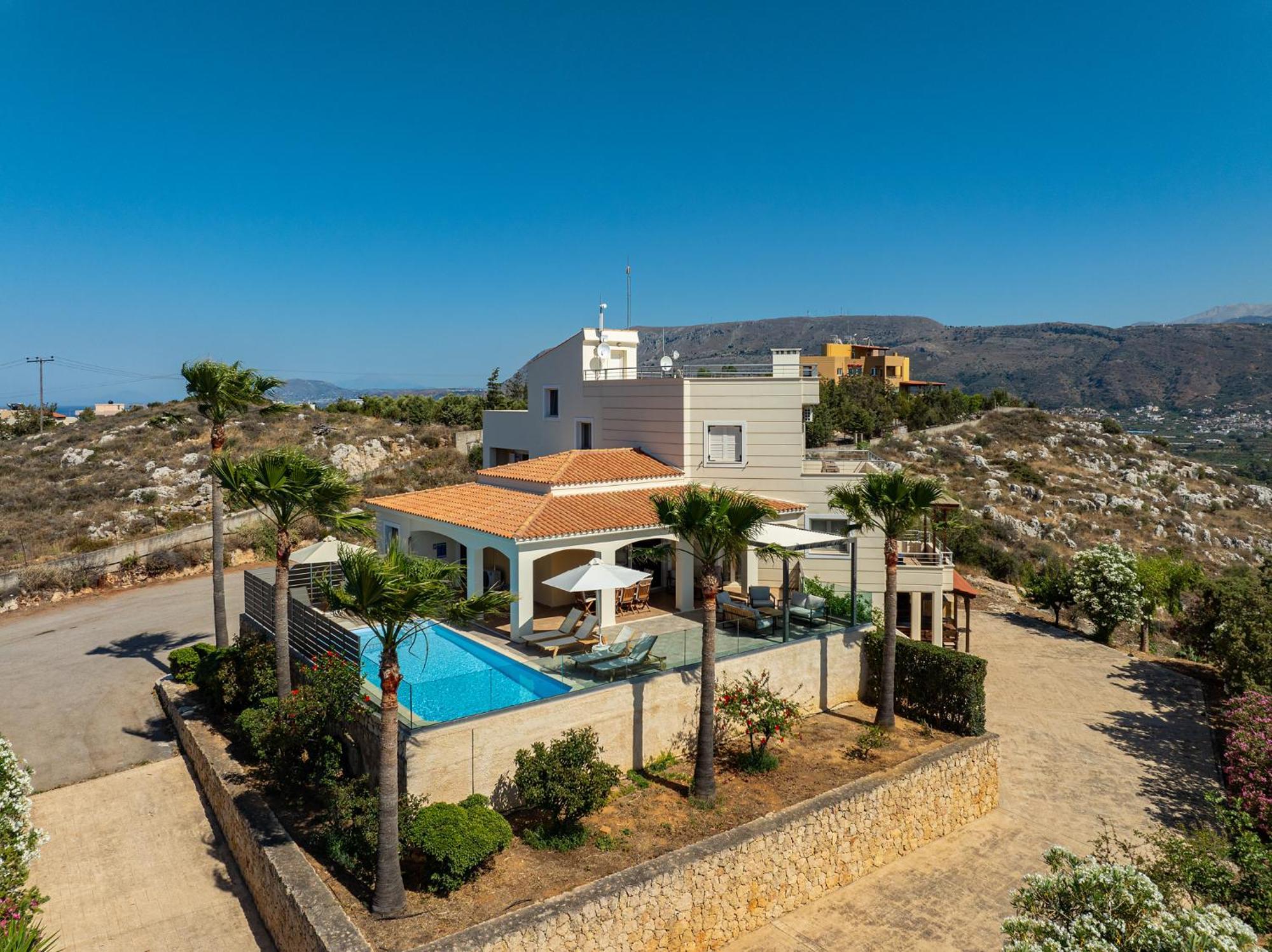 Karmilos Hill Villa Chania  Luaran gambar