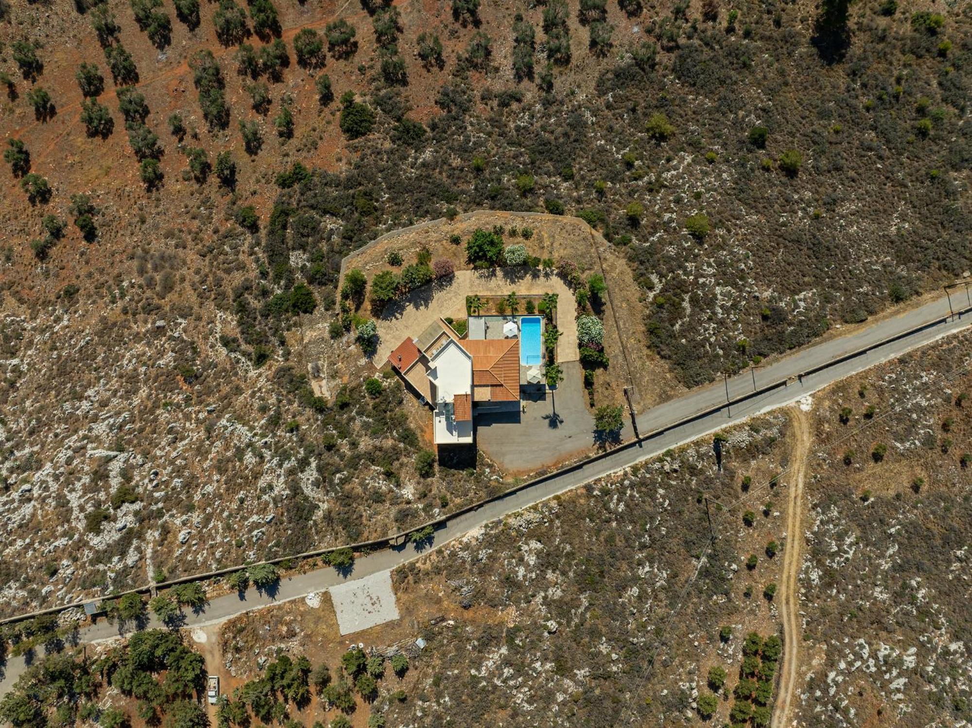 Karmilos Hill Villa Chania  Luaran gambar